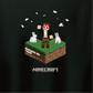 【赤髪のとも】マインクラフトTシャツ ブラック